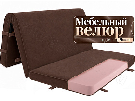 Складной матрас Лайт Флекс 10 Мокко (аккордеон)