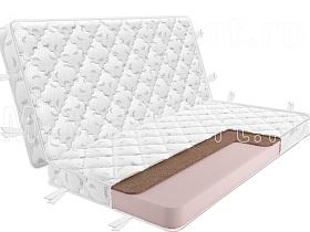 Складной матрас Lonax Roll Cocos книжка купить в Москве с доставкой в интернет магазине МатрасПорт