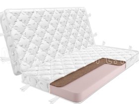 Складной матрас Lonax Roll Cocos книжка купить в Москве с доставкой в интернет магазине МатрасПорт