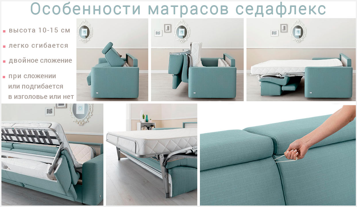 Особенности матрасов седафлекс
