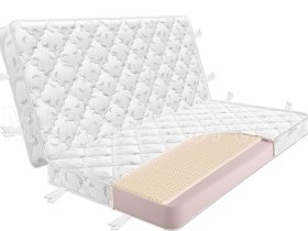 Складной матрас Lonax Comfort 2 книжка купить в Москве с доставкой в интернет магазине МатрасПорт