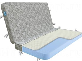 Складной матрас Dimax СМ Флекс Массаж-11 книжка внешний вид