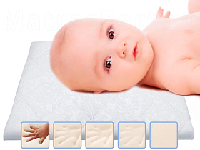 Детская подушка Промтекс-Ориент Memory 0+ Белая