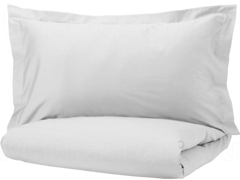 Наволочка Promtex Light grey с ушками (оксфордская)